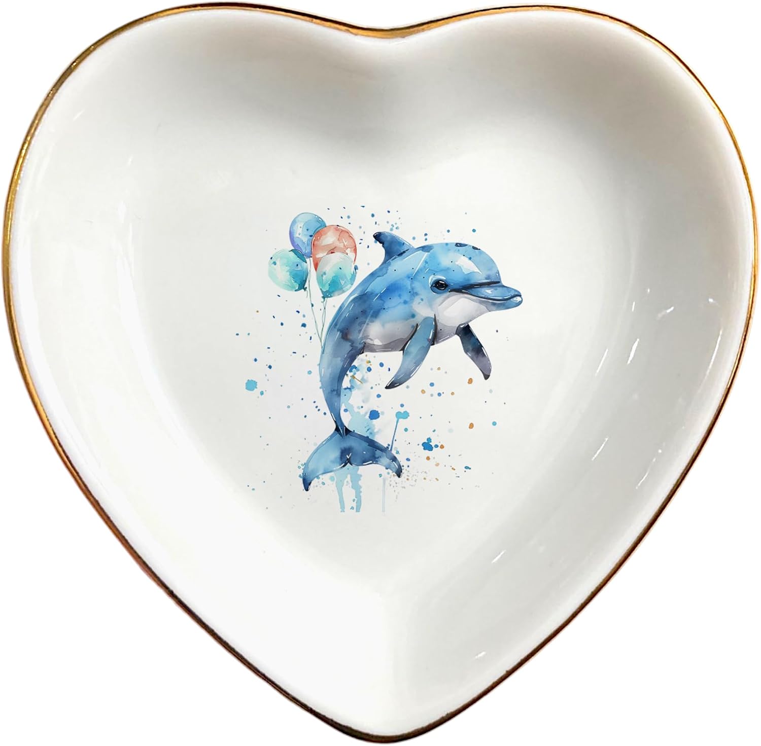 Dolphin Decorative Trinket Tray