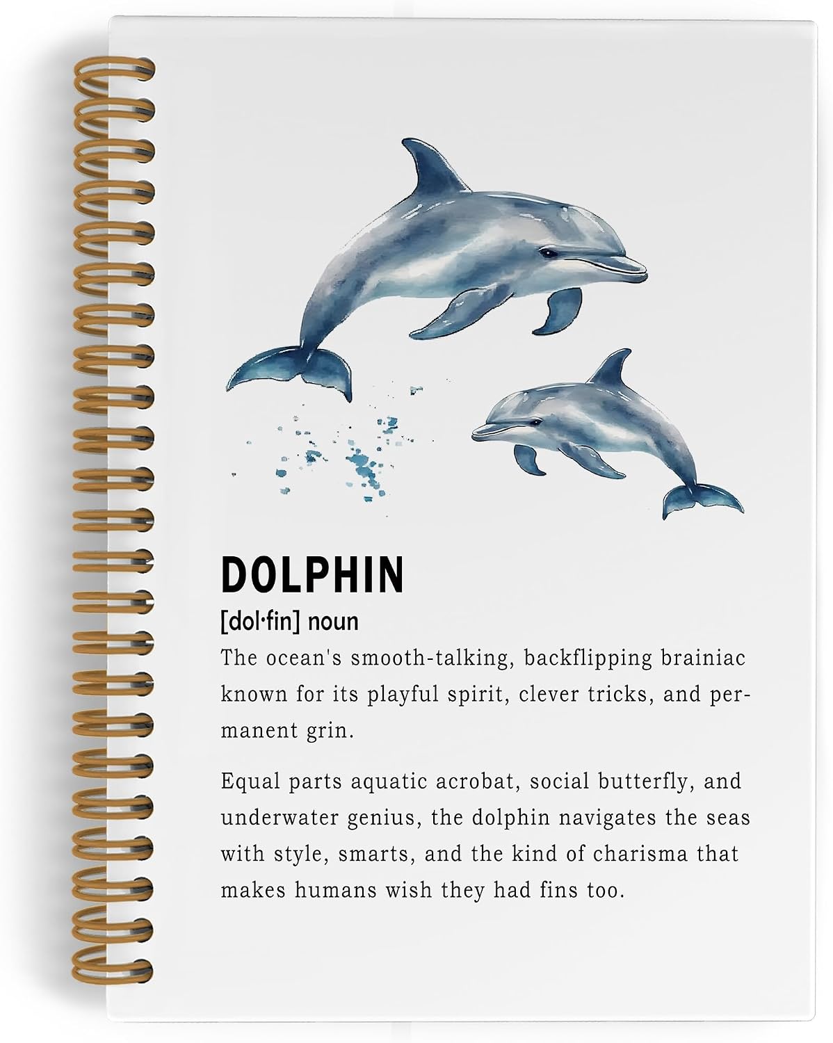 Dolphin Spiral Notebook
